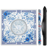 Tapis de table de mahjong de style chinois - Caoutchouc épais, résistant à l'usure, antidérapant, bord cousu pour salles de jeux