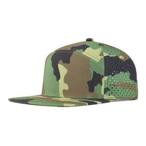 Casquette de baseball à 5 panneaux avec logo brodé personnalisé Casquette de camionneur de couleur unie et vierge Casquette classique Casquette graphique camouflage - Product Image 1