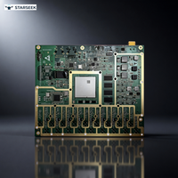 Placa de Desarrollo FPGA Xilinx RFSoC Starseek XS-ZU67DR-8T8R-AI, Radar de Matriz de Fase RF de Banda Ancha de 500MHz-6GHz para Guerra Electrónica