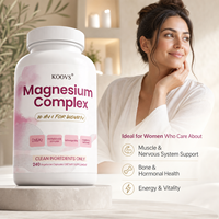 Capsules de magnésium ACORN Private Label, soutien immunitaire et musculaire, complément de magnésium avec taurine pour femmes