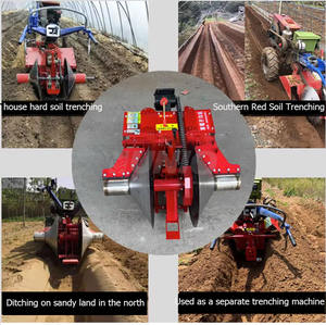 Accessoires d'usine Machines Ridger de fossé de <span class=keywords><strong>fraise</strong></span> avant de planter la <span class=keywords><strong>gouttière</strong></span> de fossé faisant pour l'utilisation de tracteur de marche de graines - Product Image 5
