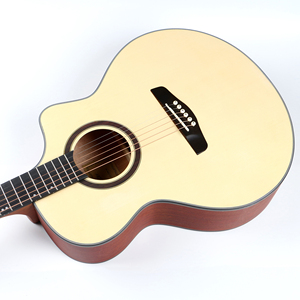 גיטרה אקוסטית דגם Deviser LS-120-<span class=keywords><strong>40</strong></span>, גיטרה פולק מט בגימור מט, <span class=keywords><strong>40</strong></span> אינץ', למתחילים, 6 מיתרים, מחיר זול, סיטונאי מסין - Product Image 2