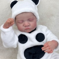 50cm chaud réaliste doux vinyle corps Reborn réaliste bébé dormir poupée Silicone Reborn poupées fille enfant jouets