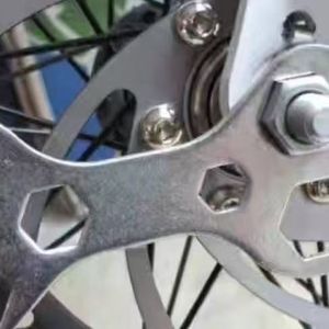 Llave Multifuncional para Bicicleta Rx, Acero con Alto Contenido de Carbono, Recubierta de Zinc, Mango de 20 mm, para Bicicletas de Carretera, Ajuste de Tornillos de 8 y 10 Tamaños - Product Image 1