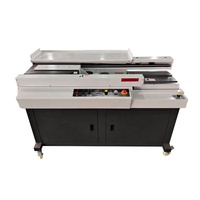 Nouvelle machine à relier automatique A3/A4 à colle thermofusible avec moteur Delta pour reliure parfaite