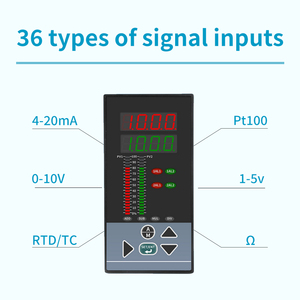 Indicador de Nivel de Agua, Controlador de Líquido, Controlador de Nivel de Tanque de Agua, Medidor Digital de Voltaje con Barra LED, Pantalla de Temperatura RTD - Product Image 3