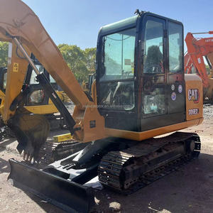 พร้อมใช้งาน รถขุดตีนตะขาบแคทมือสอง CAT 306E 307E เครื่องจักรขุดขนาดเล็กมือสอง พร้อมใบมีดดันดิน - Product Image 3