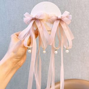 Jepit Rambut Pita Populer Aksesoris Rambut Lintas Negara Jepit Rambut Sederhana Jepit Rambut Logam Pita untuk Anak Perempuan untuk Pesta - Product Image 3