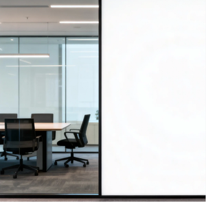 Pellicola Elettrica Oscurante PDLC Smart <span class=keywords><strong>Film</strong></span> con Alimentatore e Telecomando per Protezione della Privacy su Vetri e Porte da Ufficio - Product Image 5