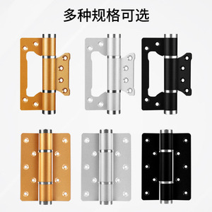 Bisagras ocultas para puertas, bisagra hidráulica de 180 grados, aleación de aluminio, cierre suave para puertas de muebles - Product Image 5