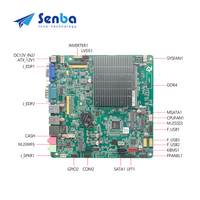 Carte mère industrielle embarquée Thin Mini ITX avec processeur ITX-LS421_J112L N4020 DDR4 Dual EDP 10 USB 2 COM DC 12V