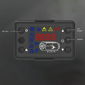 <span class=keywords><strong>Calentador</strong></span> <span class=keywords><strong>de</strong></span> Estacionamiento Diésel <span class=keywords><strong>de</strong></span> 12V 24V 110V-240V, Kit Integrado Todo en Uno con Control Remoto LCD para Camiones, Autocaravanas y Campers, Bajo Nivel <span class=keywords><strong>de</strong></span> Ruido - Product Image 3