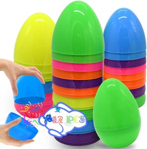 Muestra gratis <span class=keywords><strong>juguetes</strong></span> de Pascua regalos decoración sin terminar <span class=keywords><strong>en</strong></span> blanco liso vacío rellenable gigante grande 6x4 pulgadas <span class=keywords><strong>huevos</strong></span> de Pascua de plástico para la caza de <span class=keywords><strong>huevos</strong></span> - Product Image 1