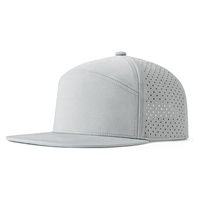 Topi Olahraga Tahan Air Profil Rendah Berkualitas Tinggi dengan Desain Snapback 6 Panel, Topi Golf, Topi Baseball Laser