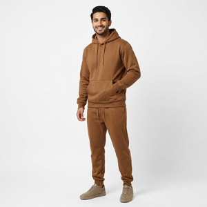 Chándal de Felpa Francesa con Capucha para Hombre, Estampado Personalizado, 100% Algodón, Ropa Deportiva, Venta al Por Mayor - Product Image 1