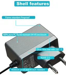 1 m 1,2 m 1,5 m Schnurlänge Stromversorgung für Router 12 V 1 A Eu wandmontiertes ladegerät Schalter-/Stromadapter