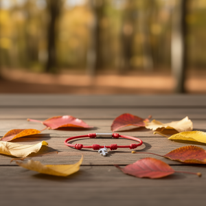 Pulsera del Zodiaco Sagitario de Angelina, Cordón Rojo, Dije de Acero Inoxidable, Joyería Unisex para Regalo - Product Image 2