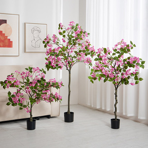 Grandes plantes artificielles de <span class=keywords><strong>bougainvillier</strong></span> haut de gamme pour accessoires de photographie, décoration intérieure, centres commerciaux et hôtels - Product Image 2