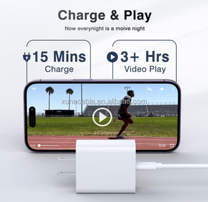 <span class=keywords><strong>Bloc</strong></span> chargeur USB C adaptateur multiport charge rapide PD 20W USB-C & QC 3.0 Port USB-A pour I Phone 16/15/14/13/12/<span class=keywords><strong>11</strong></span>/X/8 - Product Image 3