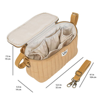 Style chaud poussette Caddy sac à couches organisateur matelassé stockage Portable bébé voyage suspendu personnalisé