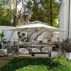 Parasol de poteau latéral romain Usine directe de haute qualité en plein air Villa Jardin Café Magasin Parapluie extérieur - Product Image 2