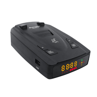 Détecteur de radar 360° G820STR avec informations GPS, zone d'alerte de 800 m, détection de vitesse par caméra mobile/fixe pour voiture