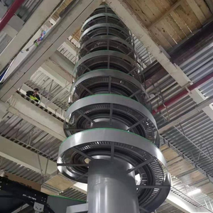 Nhựa giỏ xoắn ốc băng tải máy, thùng carton gói xoắn ốc Băng tải máy, lên đến xuống xoắn ốc Băng tải máy - Product Image 5