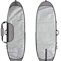 Housse de planche de surf Oxford personnalisée avec protection renforcée, poignée intégrée et fermeture éclair pour planche de surf
