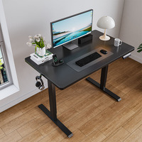 Table de bureau électrique ergonomique à double moteur, hauteur réglable 700-1200 mm, charge maximale 120 kg, moderne et haut de gamme, pivotante