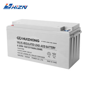 Batería de Respaldo VRLA AGM Libre de Mantenimiento, Batería de Ciclo Profundo de 12V 150AH para Sistemas de Emergencia - Product Image 3