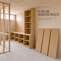 Panneau MDF universel de densité moyenne, panneau de fibres polyvalent pour meubles de toute la maison