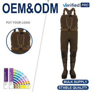 Vadeadores de Pesca Transpirables para Hombre, 4/6 Capas, Ligeros, Impermeables, con Camuflaje, Vadeador de Pecho con Bota para Caza de Patos - Product Image 2