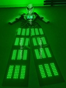 Traje de Robot Led usable <span class=keywords><strong>Alquiler</strong></span> <span class=keywords><strong>Eventos</strong></span> Traje de Robot realista Traje de Zanco - Product Image 5