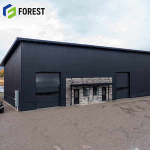 Nave Industrial Prefabricada de Acero, Estructuras Metálicas Pesadas con Guía de Instalación In Situ Profesional - Product Image 1