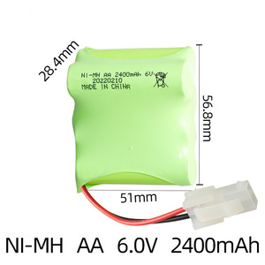 OEM/ODM Personalizado 5S 6V 2400mAh Níquel Metal Hidreto Bateria (NI-MH) Bateria Recarregável NI-MH para Brinquedos RC - Product Image 6