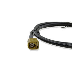 4-Core Universal Automotive Straight Jack Plug RF Coaxial <span class=keywords><strong>Cable</strong></span> Fakra HSD KCode Female Connector Universal Wire Harness - Product Image 2