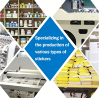 Pegatinas Adhesivas de PVC Resistentes al Agua, Cortadas a Troquel, Personalizadas con Logotipos de Empresas - Impresión Personalizable y Uso Industrial