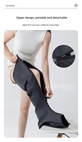 Nouveauté : Bottes de massage des jambes à compression d'air, 8 chambres, pour la circulation et la récupération musculaire, système de récupération des jambes