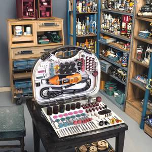 Herramienta Eléctrica Mini Taladro Amoladora de 200W, Pluma de Grabado Multifuncional, Herramienta <span class=keywords><strong>Dremel</strong></span> Compatible para <span class=keywords><strong>Pulir</strong></span>, Cortar y Esmerilar - Product Image 5