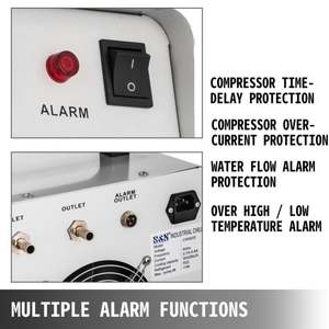 Refroidisseur d'eau Cw-5000 Vevor refroidisseur industriel pour machine de gravure laser Co2 - Product Image 6