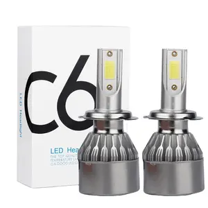 โรงงานขายส่ง h4 led ไฟหน้าหลอดไฟ 9005 C6 ไฟหน้ารถบัส led lighting 880 h1 h7 h11 สําหรับรถยนต์รถยนต์ led ไฟหน้า