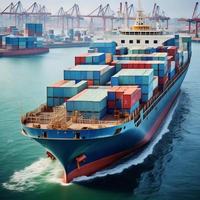 Agente de Transporte Marítimo Económico, Envío de Contenedores LCL+Express desde China Guangzhou a Todo el Mundo, Logística con Seguro de Tránsito de 3-5 Días