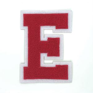 Benutzer definierte 3D <span class=keywords><strong>Letter</strong></span> Patch Stickerei Chenille A-Z Buchstaben für Kleidung 1-3 Tage Probenzeit - Product Image 6