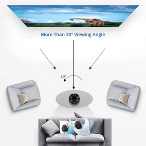 Hotack Hot Bán 40/46 Inch 16:9 Matte Trắng Chiếu Màn Hình Chiếu Tự Khóa Treo Tường Máy Chiếu Di Động Màn Hình - Product Image 3