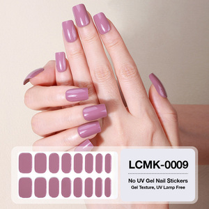 Pegatinas de <span class=keywords><strong>Uñas</strong></span> de Gel de Color Sólido Brillante a la Moda, Sin Necesidad de Esmalte de <span class=keywords><strong>Uñas</strong></span>, de Larga Duración <span class=keywords><strong>para</strong></span> <span class=keywords><strong>Uñas</strong></span> Acrílicas, Regalos Vintage - Product Image 4