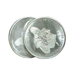 Никелевый металл 1 унция 999 тонкий никелевый искатель сокровищ круглая слитка монета X33 - Product Image 6