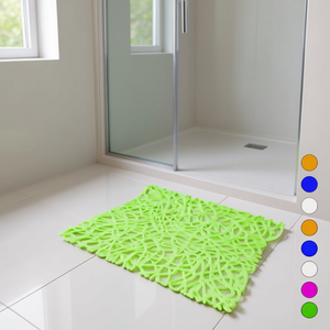 Alfombra de Ducha Antideslizante de 52x52 cm, Color Fucsia - Product Image 3