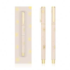 Juego de Bolígrafos de Gel Mágicos y Lindos para Estudiantes, Bolígrafo de Punta Redonda Metálica de 1.0 mm, Artículos de Papelería, 2 Piezas/caja, Personalización con Logotipo - Product Image 2