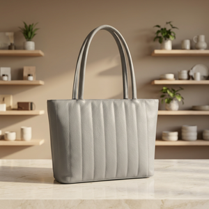 Sac à main tendance BS INTERNATIONAL pour femme en cuir véritable, imperméable, avec fermeture éclair, léger, grande capacité, sangle amovible - Product Image 4