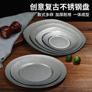 Stainless Steel Plate Square 300 Series JIS Standard Stretching Process For Barbecue Steak Hot Pot - Product Image 2